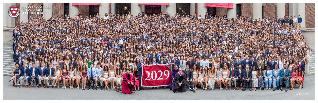 HARVARD CLASS OF 2029 OFFICIAL THREAD visual data 6